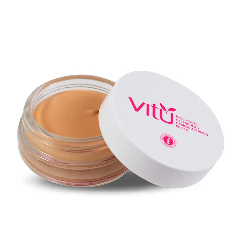 Vitú Base Mousse Fps 18 Castaña 14G 